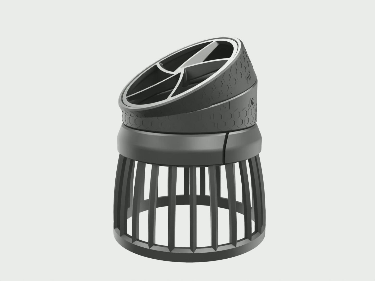 MRL - Richtbaar Opzetstuk voor Ecotech MP10 / MP40 / MP60